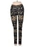 Teeki Print Black Gold Leggings Size XS - photo 1