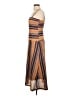 DAZY Stripes Brown Casual Dress Size L - photo 5