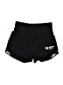 Justice Solid Black Athletic Shorts Size 7 - 8 - photo 1