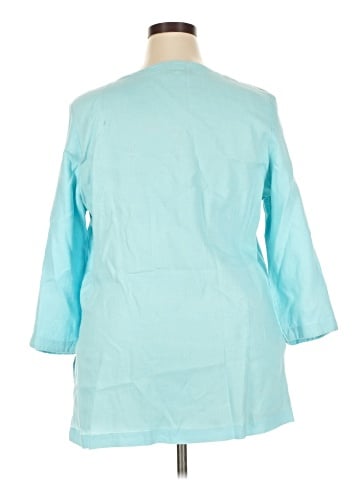 Carole Little 3/4 Sleeve Blouse (view 2)