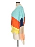 Polly & Esther Color Block Orange Pullover Sweater Size L - photo 5