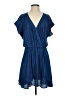 Socialite 100% Polyester Blue Casual Dress Size S - photo 1