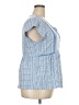 Tommy Hilfiger Blue Short Sleeve Blouse Size XXL - photo 4