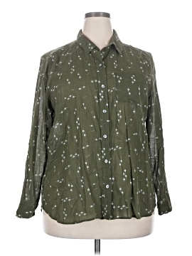 Eddie Bauer Long Sleeve Button Down Shirt