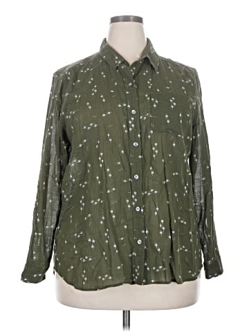 Eddie Bauer Long Sleeve Button-Down Shirt (view 1)