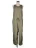 Athleta Solid Green Jumpsuit Size XL - photo 1