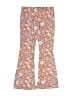 Btween Floral Orange Casual Pants Size 6 - photo 2