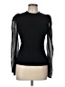 Greylin Black Long Sleeve Top Size L - photo 1