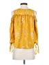 Sienna Sky 100% Polyester Yellow Sleeveless Blouse Size XS - photo 2