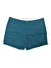 Natural Reflections Solid Teal Khaki Shorts Size 20W - photo 1