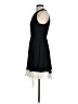 Express 100% Polyester Solid Black Cocktail Dress Size 4 - photo 5