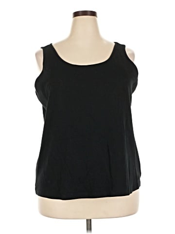 Isaac Mizrahi LIVE! Sleeveless T-Shirt (view 1)