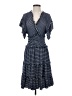 Max Studio Stripes Blue Casual Dress Size S - photo 1