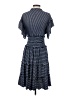 Max Studio Stripes Blue Casual Dress Size S - photo 2