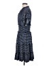 Max Studio Stripes Blue Casual Dress Size S - photo 5