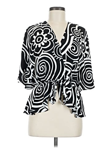 Sweet Rain 3/4 Sleeve Blouse (view 1)