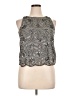 Atmosphere 100% Polyester Gray Sleeveless Blouse Size 16 - photo 1