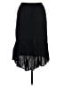 Young Threads 100% Viscose Solid Black Formal Skirt Size M - photo 1
