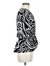 Sweet Rain 100% Polyester Black 3/4 Sleeve Blouse Size M - photo 4