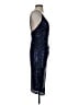 Hello Molly 100% Polyester Stars Blue Cocktail Dress Size 4 - photo 4