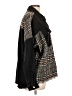 Zara Plaid Black Coat Size L - photo 4