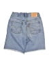 Levi's Graphic Blue Denim Shorts Size 8 - photo 2