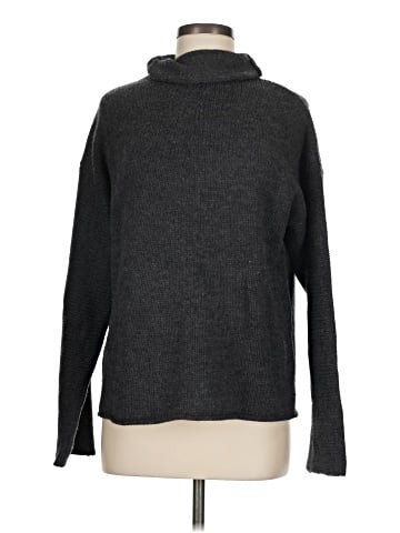 Deane and White Turtleneck Sweater (view 1)