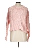 Free People 100% Cotton Pink Pullover Sweater Size L - photo 1