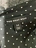 Who What Wear 100% Polyester Polka Dots Black Long Sleeve Blouse Size M - photo 7