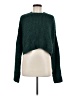 Forever 21 Solid Green Pullover Sweater Size M - photo 1
