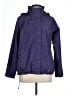 Eddie Bauer 100% Polyester Solid Purple Raincoat Size L (petite) - photo 1