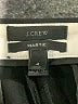 J.Crew Solid Black Wool Pants Size 4 - photo 7