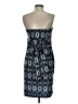 Athleta Graphic Blue Cocktail Dress Size 4 - photo 2