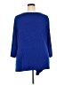 Susan Graver Blue 3/4 Sleeve Blouse Size 2X - photo 2