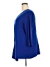 Susan Graver Blue 3/4 Sleeve Blouse Size 2X - photo 5