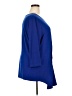 Susan Graver Blue 3/4 Sleeve Blouse Size 2X - photo 4