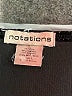 Notations Black Sleeveless Blouse Size L - photo 7