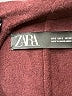 Zara Burgundy Wool Coat Size S - photo 6