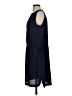 Gap 100% Polyester Solid Blue Casual Dress Size S - photo 5