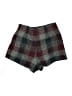 Free People 100% Cotton Plaid Gray Skort Size 4 - photo 2