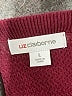 Liz Claiborne Burgundy Pullover Sweater Size L - photo 7