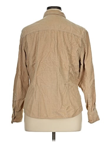 Basic Editions Long Sleeve Button-Down Shirt (view 2)