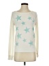 Live Love Dream Aeropostale Stars Ivory Pullover Sweater Size XS - photo 1
