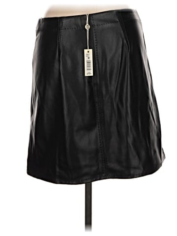 Max Studio Faux Leather Skirt (view 2)