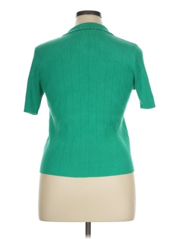 Adrianna Papell Short Sleeve Polo (view 2)