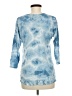 Red Haute Blue 3/4 Sleeve Top Size M - photo 2