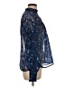 French Connection Blue Long Sleeve Blouse Size M - photo 4