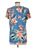 Jones New York Tropical Blue Short Sleeve Top Size L - photo 2