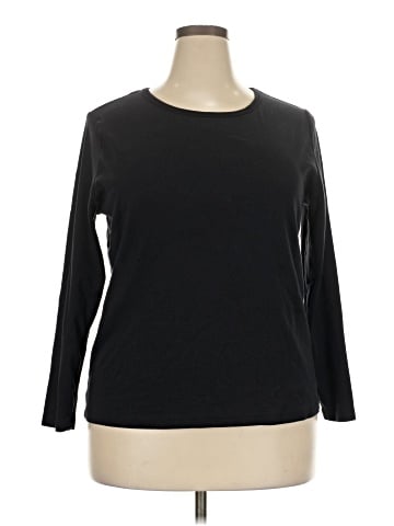 St. John's Bay 3/4 Sleeve T-Shirt (view 1)