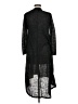 Essentials by Milano Black Kimono Size M - photo 2